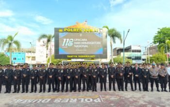 Polres Dumai Gelar Upacara Hari Kebangkitan Nasional ke-118 Berlangsung Khidmat