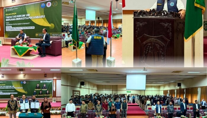 BNNK Pekanbaru dan UIR Deklarasikan Perang terhadap Narkoba, Status Hukum Etomidate Dibedah di Hadapan 300 Mahasiswa