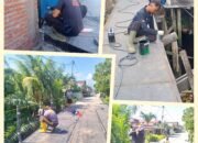 Polres Dumai Kawal Pembangunan Jembatan Merah Putih Presisi, Dua Lokasi Sudah Rampung Total