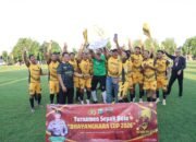 Meriahkan Hari Bhayangkara ke-80, Dikpora Magetan Sukses Rebut Juara Turnamen Sepak Bola Kapolres Cup 2026