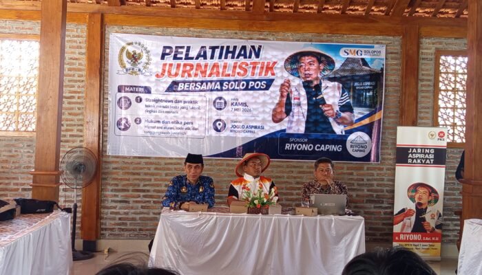 Riyono Camping Fasilitasi Pelatihan Jurnalistik Bersama Solopos Media Group di Magetan
