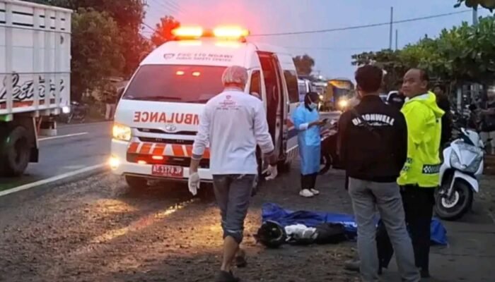 Kakak Beradik Pelajar Tewas dalam Kecelakaan Maut di Jalan Ngawi–Solo, Polisi Buru Truk Diduga Tabrak Lari