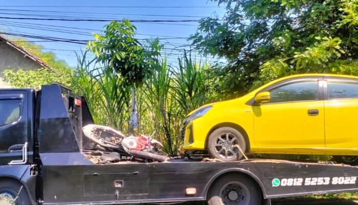 Kecelakaan Maut di Kawedanan Magetan, Pengendara Vixion Tewas di Tempat usai Terlibat Tabrakan Beruntun