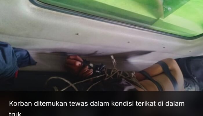 Warga Pekanbaru Geger, Pria 55 Tahun Ditemukan Tewas di Truk Bermuatan Minyakita