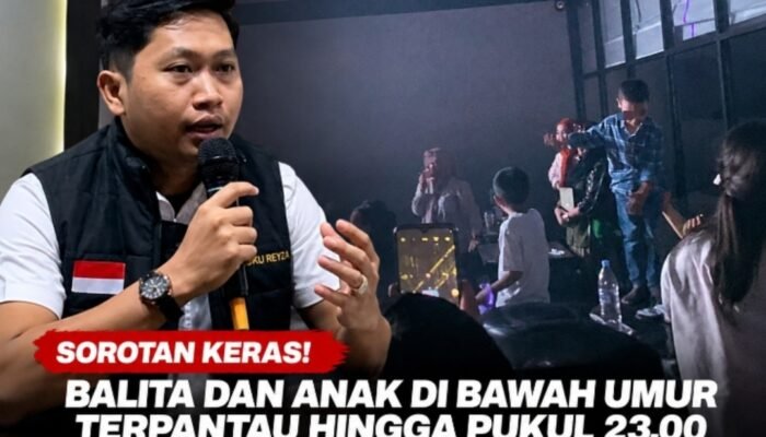 Balita dan Anak Terpantau di Kafe Live DJ hingga Larut, GERMAS PPA Riau Desak Evaluasi Izin Operasional