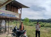 Ketahanan Pangan Nasional Diperkuat, Polsek Tambusai Utara Tanam Jagung di Lahan Desa