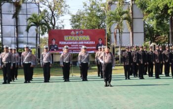 Pancasila Pemersatu Bangsa, Polres Magetan Gelar Upacara Peringatan Hari Lahir Pancasila 2026