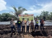 Polri Hadir untuk Ketahanan Pangan, Polres Dumai Garap Lahan Jagung 2 Hektar di Batu Teritib