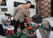 Polri untuk Masyarakat, Polres Magetan Gelar Bakti Sosial Donor Darah Sambut hari Bhayangkara Ke 80