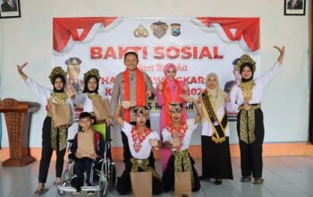 Polri untuk masyarakat, Kapolres Magetan Berbagi Kasih dengan Anak-Anak SLBN Karangrejo