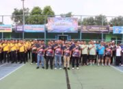 Kapolres Madiun Kota Buka Turnamen Tenis Kapolda Jatim Cup 2026 Rayon V, Junjung Sportivitas Sambut Hari Bhayangkara ke-80