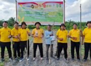 Perkuat Ketahanan Pangan, Polsek Bukit Kapur Manfaatkan Lahan Produktif di Putri Tujuh