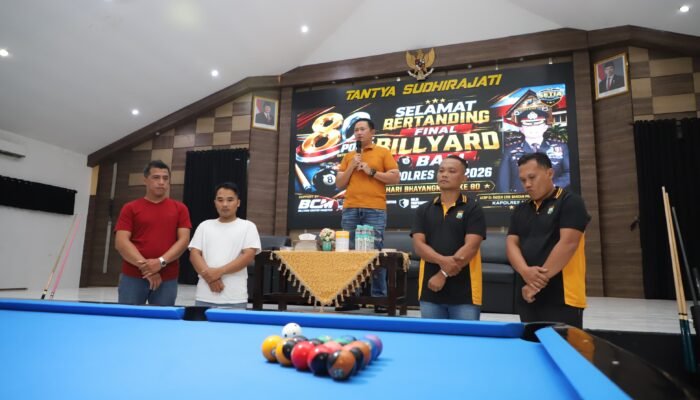 Semarak Hari Bhayangkara ke-80, Kapolres Cup 2026 Sukses Satukan Pecinta Billiard di Magetan