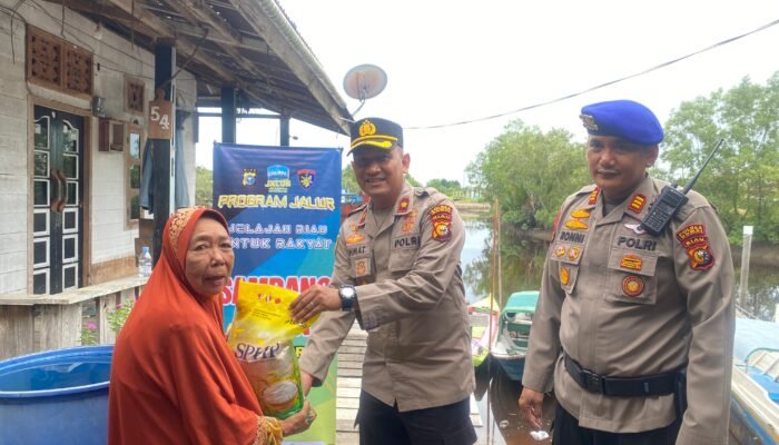 Humanis dan Adaptif, Polres Dumai Laksanakan Program JALUR Demi Kesejahteraan Warga Pesisir