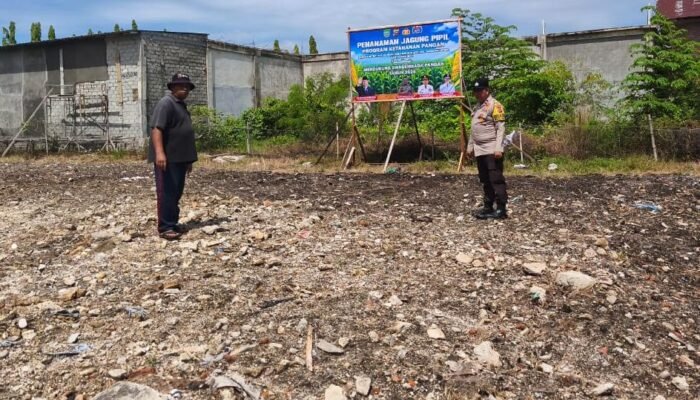 Polsek Tambusai Utara Perkuat Ketahanan Pangan Nasional Lewat Persiapan Lahan Jagung di Desa Bangun Jaya