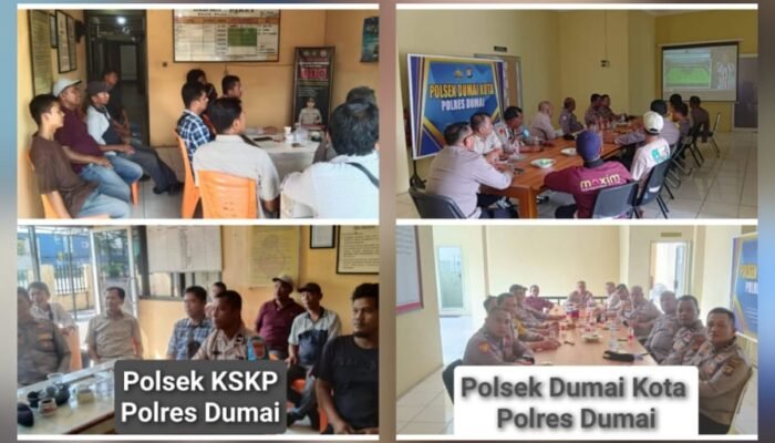 Lewat Nobar Piala Dunia 2026, Polres Dumai Bangun Keakraban dan Sinergitas Bersama Warga