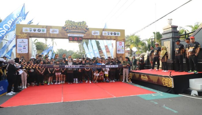 Bhayangkara Run 2026 Magetan Diikuti 1800 Pelari, Polri Ajak Masyarakat Hidup Sehat dan Dukung UMKM Lokal