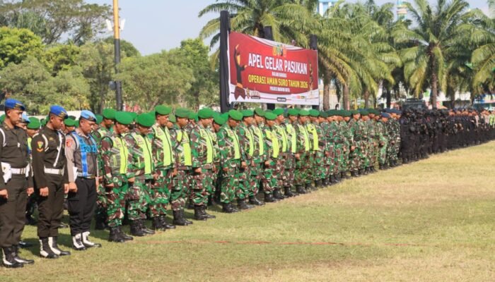Operasi Aman Suro 2026 Resmi Digelar, Polres Madiun Kota Kerahkan 983 Personel Gabungan