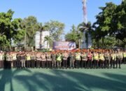 Sambut 1 Muharram 1448 H, Polres Magetan Gelar Apel Gabungan TNI-Polri Pastikan Suroan Aman dan Kondusif