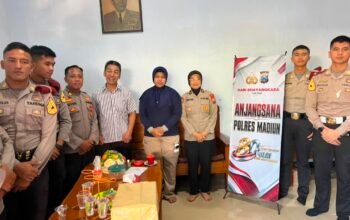 Sambut Hari Bhayangkara ke-80, Kapolres Madiun Gelar Anjangsana kepada Anggota Sakit dan Purnawirawan Polri