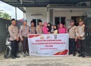 Penuh Kehangatan, Kapolres Dumai Gelar Anjangsana ke Rumah Keluarga Almarhum Brigadir Dedi Handoko