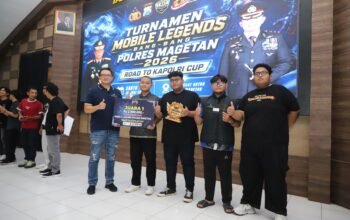 Rangkul Gen Z, Polres Magetan Gelar Turnamen Mobile Legends Kapolres Cup 2026