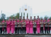 Polres Dumai Gelar Upacara Ziarah di Makam Pahlawan Damai Sentosa Kota Dumai Peringati Hari Bhayangkara ke-80