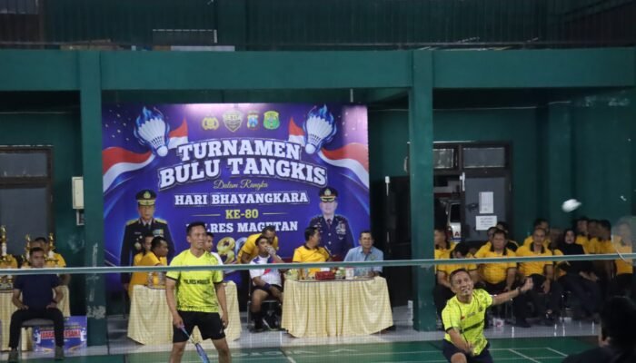 PB Garuda Sakti Juara! Final Turnamen Bulutangkis Kapolres Cup 2026 Berlangsung Meriah