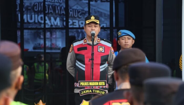 Polres Madiun Kota Siagakan 983 Personel Gabungan Amankan Suran Agung PSHWTM
