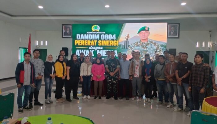 Kodim 0804/Magetan dan Insan Pers Perkuat Kemitraan, Bangun Ruang Informasi yang Sehat dan Berkualitas