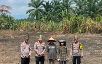 Polsek Rambah Cek Kesiapan Lahan Jagung Monokultur di Bangun Purba Timur Jaya, Optimalkan Lahan Produktif untuk Dukung Swasembada Pangan Nasional