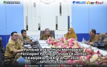 Pemkab Rokan Hulu Mantapkan Persiapan Penilaian Indeks Kualitas Kebijakan (IKK) Tahun 2026