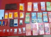 Polsek Ujung Batu Gagalkan Transaksi Sabu, Sita Uang Tunai Rp10,4 Juta dan Barang Bukti 45,84 Gram