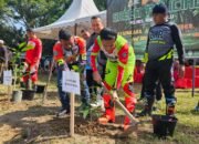 224 Rider Ramaikan Bhayangkara Adventure Rohul 3 Trabas, Polres Rokan Hulu Gaungkan Green Policing dan Pencegahan Karhutla
