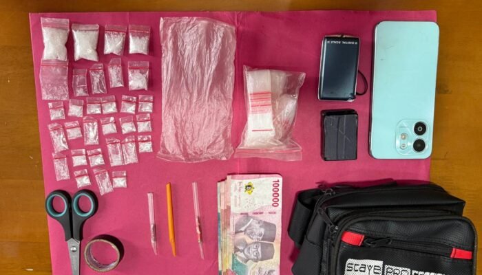 Polsek Bonai Darussalam Tangkap Pengedar Narkotika, Barang Bukti 15 Gram Sabu Turut Diamankan