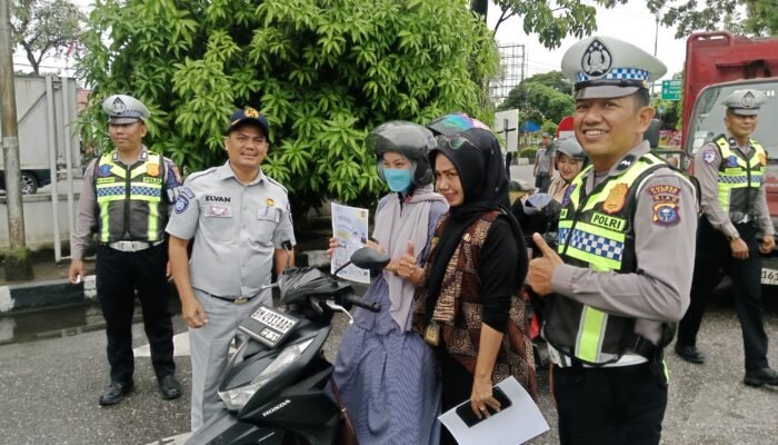 Bayar Pajak Kendaraan Kini Lebih Mudah, Satlantas Polres Kampar Ajak Masyarakat Manfaatkan Program Pemutihan