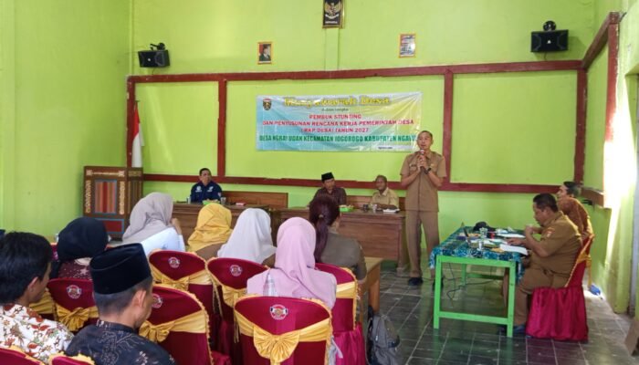 Musdes Rembuk Stunting dan Penyusunan RKP Desa 2027, Desa Ngrayudan Fokus Tingkatkan Kesehatan dan Pembangunan Berkelanjutan