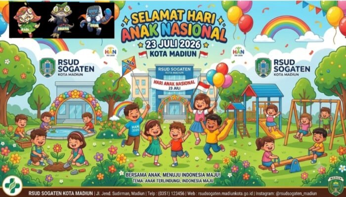 RSUD Kota Madiun Peringati Hari Anak Nasional 2026, Direktur Ajak Lindungi Hak dan Kesehatan Anak
