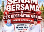 Sambut Hari Jadi ke-514 Bengkalis, Yuk Ramaikan Senam Bersama dan Cek Kesehatan Gratis di Lapangan Tugu