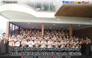 Bupati Anton Hadiri Pembukaan Jambore Nasional XII Tahun 2026 di Buperta Cibubur