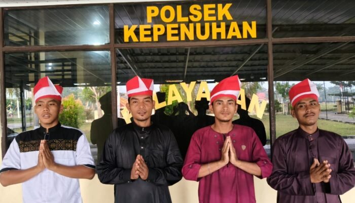 HUT ke-81 RI, Binaan Polsek Kepenuhan Bagikan Kisah Perjuangan Jauhi Narkoba Edukasi Warga Kelurahan Kepenuhan Tengah