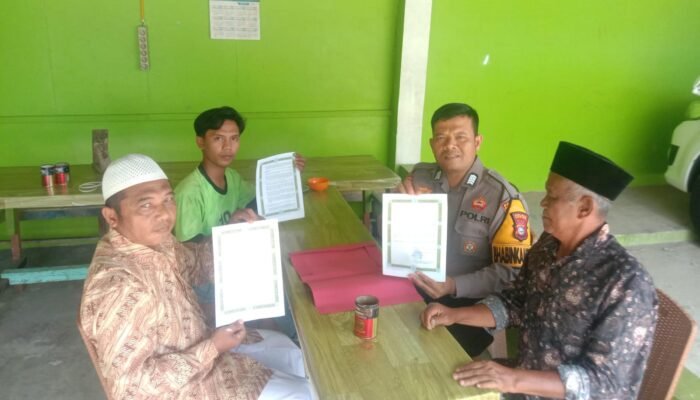 Bhabinkamtibmas Tandun Barat Sosialisasikan Maklumat Kapolda Riau, Warga Diimbau Tak Bakar Lahan