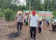 Polsek Rokan IV Koto Tanam Jagung Kuartal III, Perkuat Produksi Pangan Nasional