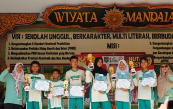 HUT ke-61 SMPN 1 Maospati Meriah, Fun Run Jadi Ajang Menjaring Bibit Atlet Muda