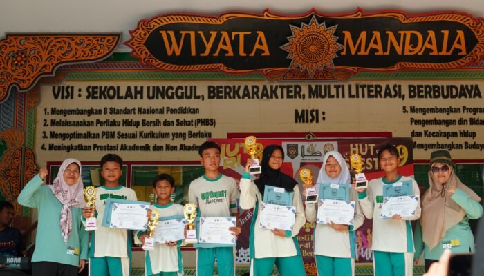 HUT ke-61 SMPN 1 Maospati Meriah, Fun Run Jadi Ajang Menjaring Bibit Atlet Muda