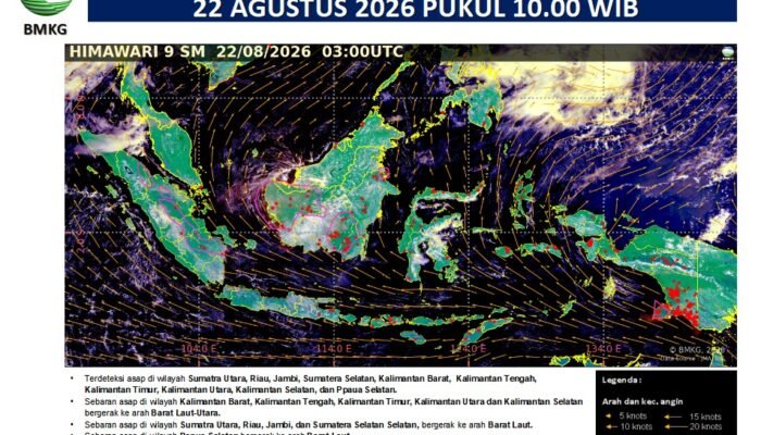 Asap Selimuti Kampar, Diduga Kiriman dari Jambi, Ini Penjelasan BMKG