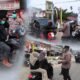 Kabut Asap Ganggu Aktivitas Warga, Polsek Kabun Bagikan 100 Masker