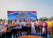 Polres Rokan Hulu Panen Jagung, Perkuat Program Swasembada Pangan Nasional
