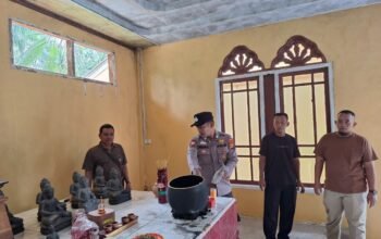 Polsek Rambah Hilir Tangkap Pelaku Pembakar Vihara Muara Takus Di Desa Pasir Jaya