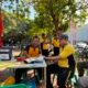 Hadir dan Bermanfaat Personil Polres Madiun Kota Ikuti Donor Darah dalam Rangka HUT RRI ke-81